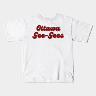 Ottawa Gee-Gees Kids T-Shirt